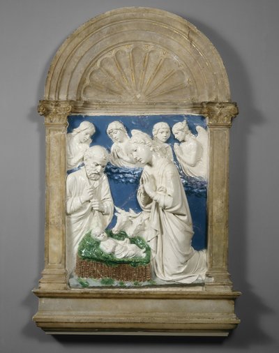 The Nativity, c.1460 by Luca Della Robbia